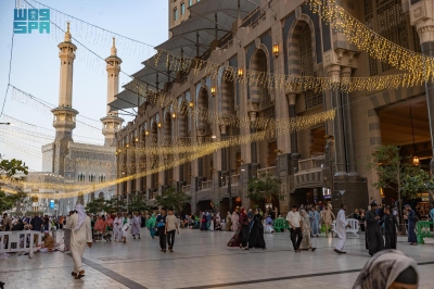 شوارع وميادين مكة تتزين لاستقبال شهر رمضان