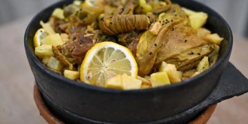 «أكلة الرقش» من العادات الرمضانية المتوارثة بمنطقة نجران