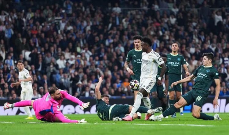  تشكيل مانشستر سيتي وريال مدريد في دوري أبطال أوروبا