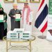 مركز الملك سلمان للإغاثة يُسلّم 25 طنًا من التمور هدية المملكة لتايلند