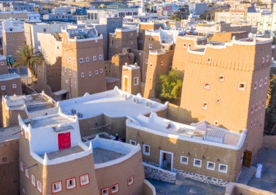 مسجد الحوزة يستعيد بريقه التاريخي في عسير