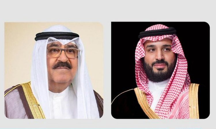 ولي العهد يجري اتصالًا هاتفيًا بأمير الكويت ويبحثان تطورات الأوضاع في المنطقة