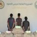 القبض على 7 مخالفين من الجنسيتين اليمنية والإثيوبية لتهريبهم القات بجازان وعسير