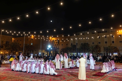 60 مؤديًا يحيون تراث السامر في قصر الحكم