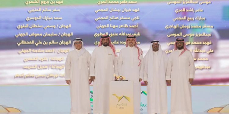 الأمير فهد بن جلوي يكرم الفائزين في «ذروة سنام 2026» بجوائز تتجاوز 1.6 مليون ريال