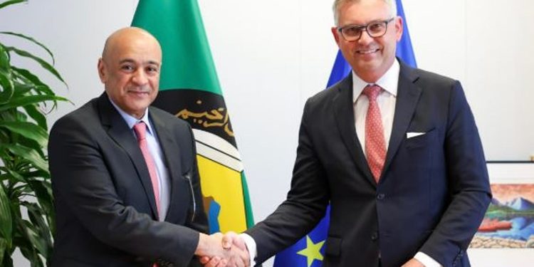 «البديوي» يبحث مع المفوض الأوروبي للشؤون الداخلية والهجرة آخر المستجدات في المنطقة