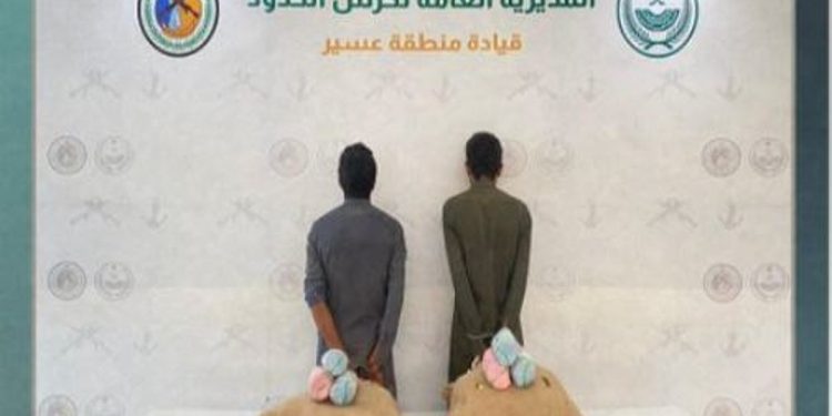 القبض على مخالفين يمنيين لتهريبهما 40 كيلوجرامًا من القات بعسير