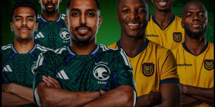 المنتخب السعودي يواجه الإكوادور وديًا في أمريكا استعدادًا لكأس العالم