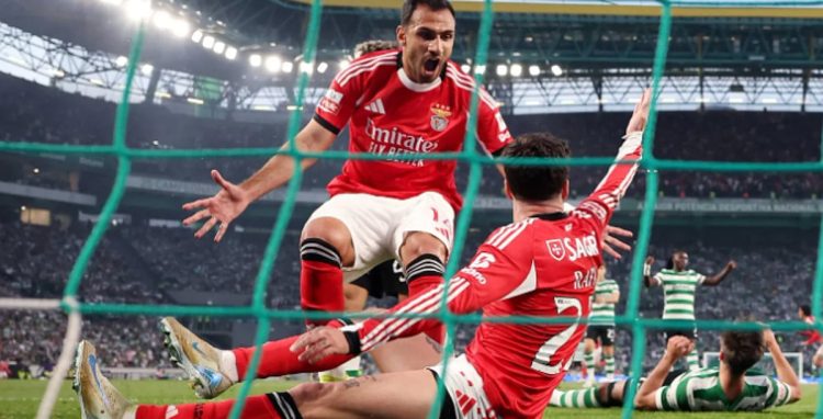 بنفيكا يهزم سبورتنج لشبونة وينتزع وصافة الدوري البرتغالي