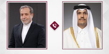 رئيس الوزراء وزير الخارجية القطري يبحث مع عراقجي تطورات التصعيد الراهن