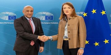 رئيسة البرلمان الأوروبي تستقبل أمين «التعاون الخليجي» ويبحثان تطورات الأوضاع الإقليمية والدولية