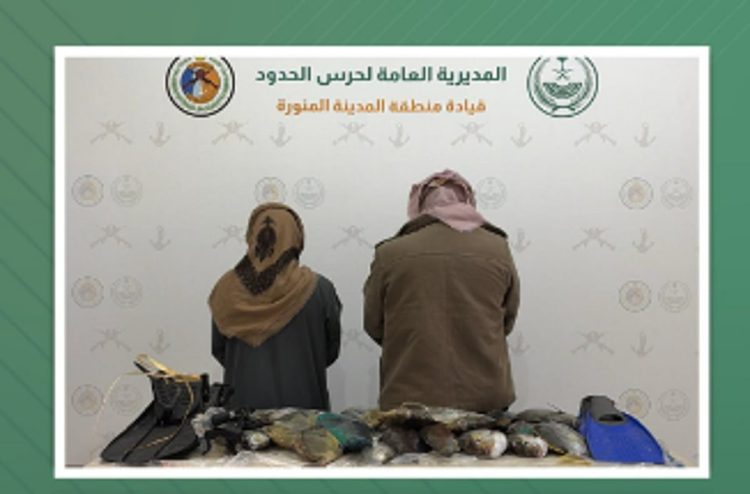 ضبط مواطنين خالفا تعليمات الصيد في المدينة المنورة