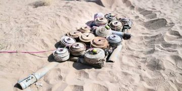 «مسام» ينزع 1.231 لغمًا من الأراضي اليمنية خلال أسبوع