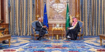 ولي العهد ورئيس المجلس الأوروبي يستعرضان مستجدات الأوضاع الراهنة في المنطقة