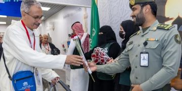 وصول أولى رحلات مستفيدي مبادرة «طريق مكة» المغرب إلى مطار الأمير محمد بن عبدالعزيز الدولي