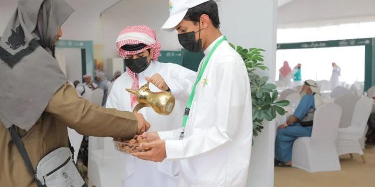 منفذ الوديعة يودّع الحجاج اليمنيين بعد أداء مناسكهم