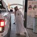 توزيع هدية خادم الحرمين الشريفين على الحجاج المغادرين عبر منفذ سلوى