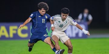 أخضر تحت 17 عامًا يواصل انتصاراته في كأس آسيا بالفوز على تايلاند 