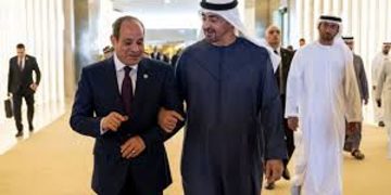 اطلعا على جاهزيتها العملياتية.. السيسي ومحمد بن زايد يزوران مفرزة المقاتلات المصرية المتمركزة في الإمارات