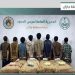 القبض على 8 مخالفين من الجنسيتين الإثيوبية واليمنية لتهريبهم 160 كيلوجرامًا من القات بجازان