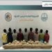 القبض على 9 إثيوبيين بجازان لتهريبهم 180 كيلوجرامًا من نبات القات المخدر