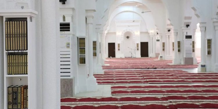 رفع جاهزية مسجد المشعر الحرام بمزدلفة لاستقبال الحجاج بعد نفرتهم من عرفات