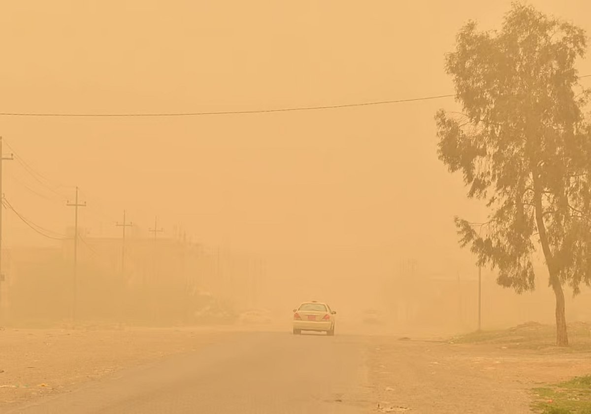 مركز العواصف: تسجيل 56 حالة نشاط غباري في المنطقة