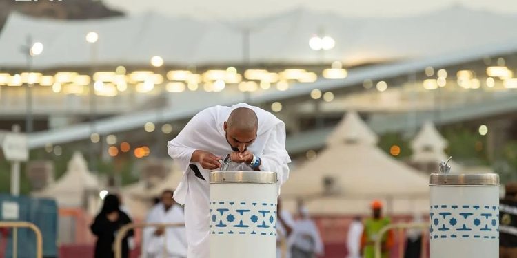 منظومة المياه توزع أكثر من 6.4 مليون متر مكعب في مكة والمشاعر حتى يوم التروية