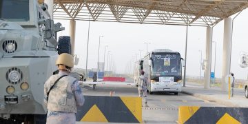 منفذ جديدة عرعر يستقبل الحجاج القادمين برًا من العراق بمنظومة تشغيل متكاملة