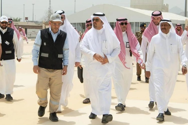 نائب أمير مكة يتفقد المشاعر المقدسة للوقوف على جاهزيتها لموسم الحج
