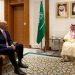 وزير الخارجية السعودي الأمير فيصل بن فرحان يبحث الأوضاع في سوريا مع مبعوث واشنطن توم باراك
