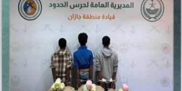القبض على 6 إثيوبيين لتهريبهم الحشيش والقات بجازان وعسير