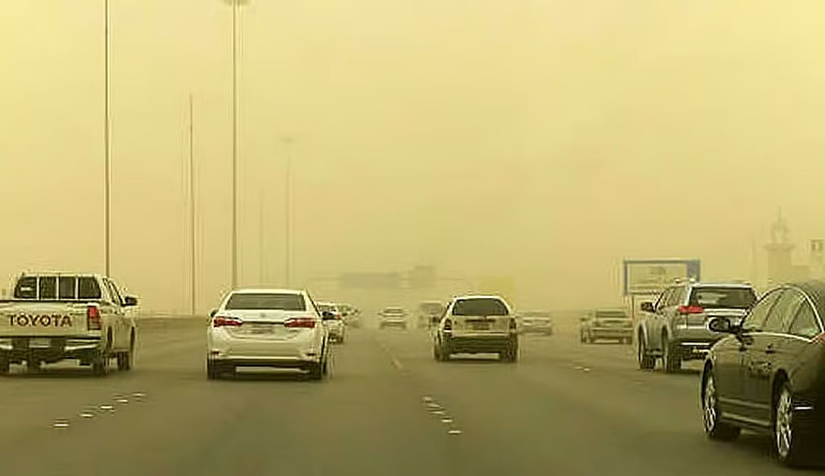 «الإقليمي للعواصف»: تسجيل 3 ساعات من العواصف الغبارية في المملكة