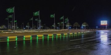 العقيق تتزين بالمطر.. مشاهد آسرة تنعش الأجواء