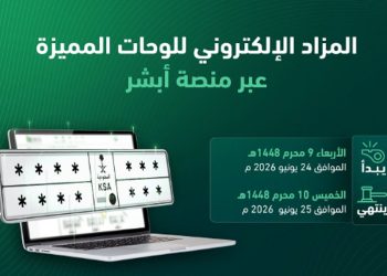 «المرور»: طرح مزاد اللوحات الإلكتروني غدًا الأربعاء
