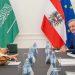 المستشار الاتحادي للنمسا يستقبل وزير الخارجية ويستعرضان العلاقات الثنائية
