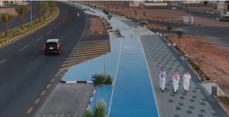 تدشين ممشى طريق الأمير فهد بن سلطان بمحافظة حقل