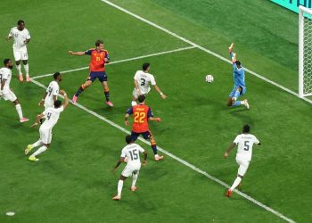 كأس العالم 2026.. المنتخب الإسباني يتقدم على الأخضر بثلاثية في الشوط الأول