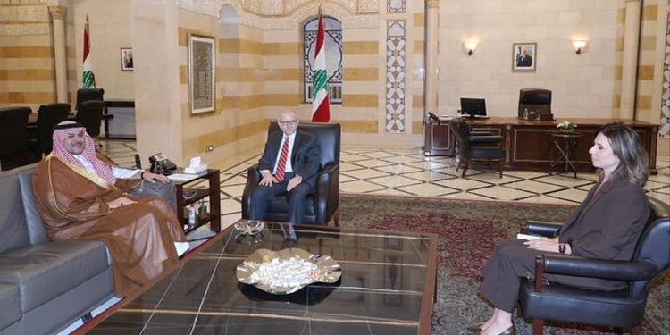 نواف سلام يستقبل سفير المملكة لدى لبنان