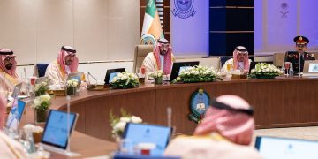 وزير الحرس الوطني يرأس الاجتماع الرابع لمجلس أمراء الأفواج