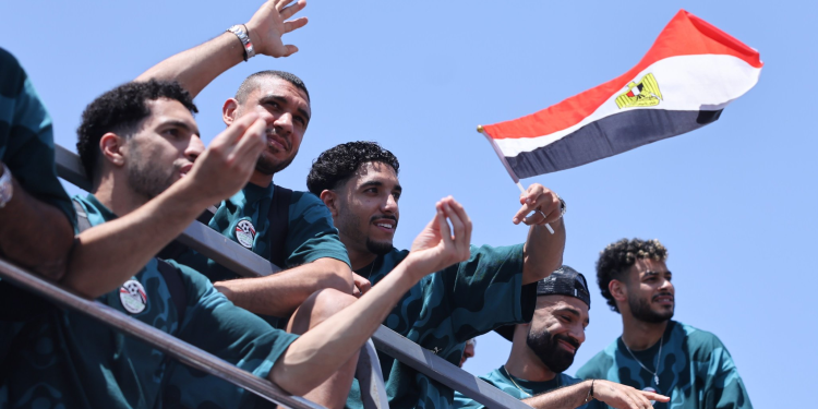 استقبال تاريخي لمنتخب مصر بعد المشاركة في المونديال