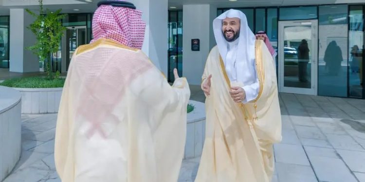 وزير العدل ورئيس ديوان المظالم يبحثان تعزيز التكامل بين الجهتين