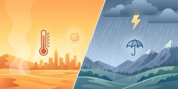 “الأرصاد”: حرارة الشرقية تلامس 48°.. وأمطار رعدية على 5 مناطق اليوم