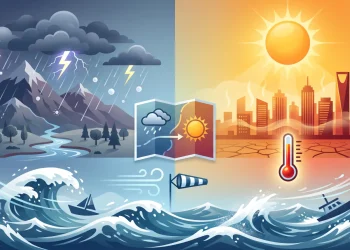 “الأرصاد”: أمطار رعدية على 4 مناطق.. و46° في الرياض والدمام اليوم