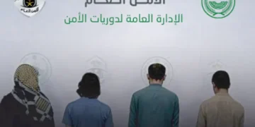 دوريات الأمن بجدة تضبط 4 مقيمين باكستانيين بتهمة التسول