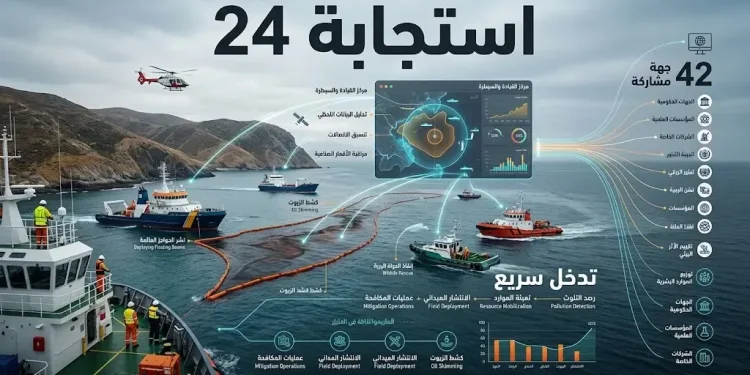 “استجابة 24” يختتم بنجاح في تبوك ويعزز جاهزية المملكة لمواجهة الطوارئ البيئية البحرية بكفاءة