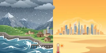 “الأرصاد”: أمطار غزيرة وبَرَد على جازان وعسير الخميس.. و46 درجة في الرياض والشرقية