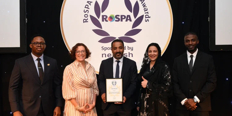 اللجنة المحلية لكأس آسيا 2027 تحصد الجائزة الذهبية لـ RoSPA في لندن