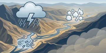 الأرصاد تحذّر من أمطار غزيرة وسيول وبرد على جازان ونجران
