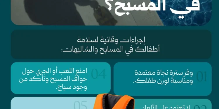 “تعزيز الصحة النفسية” يطلق 4 إرشادات لحماية الأطفال من الغرق في المسابح والشاليهات